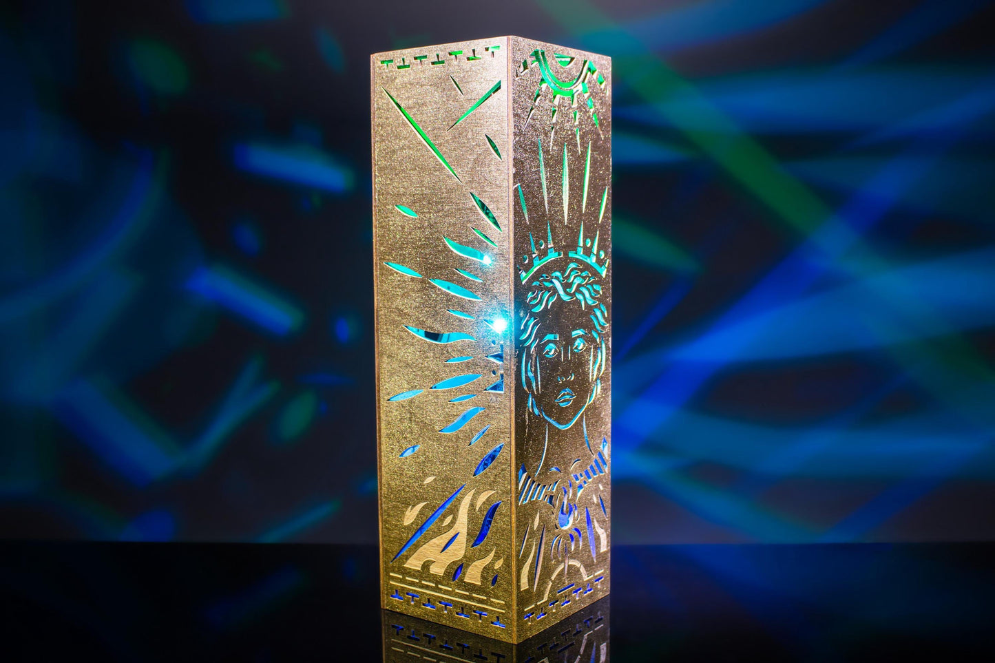 Helios Lamp — Greek Sun God Night Light