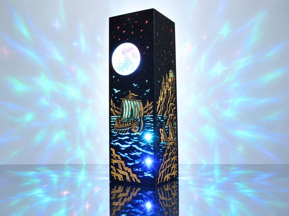 Odyssey Ship Lamp — Greek Mythology Light