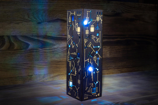 Cyberpunk Night Lamp | Geek Nerd Gift Art