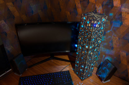 Cyberpunk XXL Large Night Lamp | Circuit Board Lamp