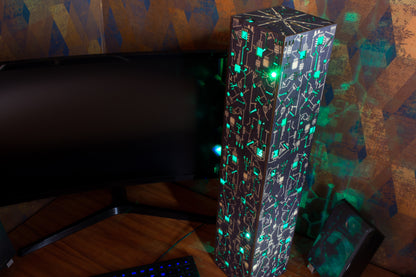 Cyberpunk XXL Large Night Lamp | Circuit Board Lamp