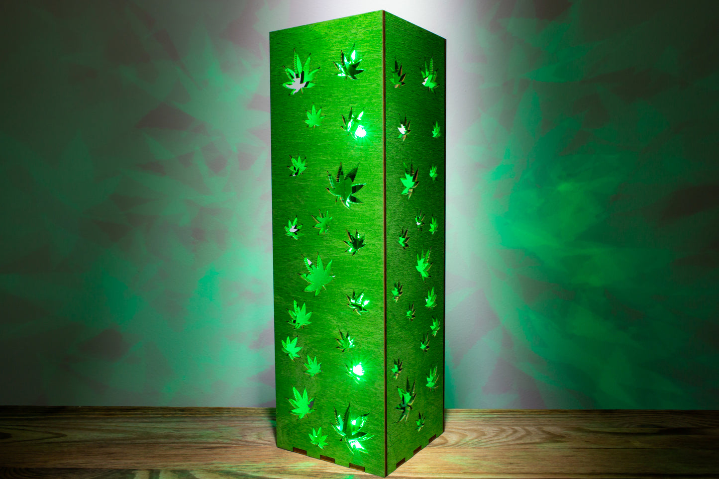 Cannabis Leaf Lamp | LED RGB Night Lamp