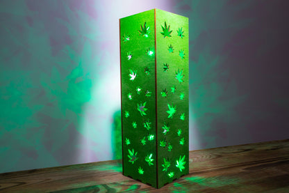 Cannabis Leaf Lamp | LED RGB Night Lamp