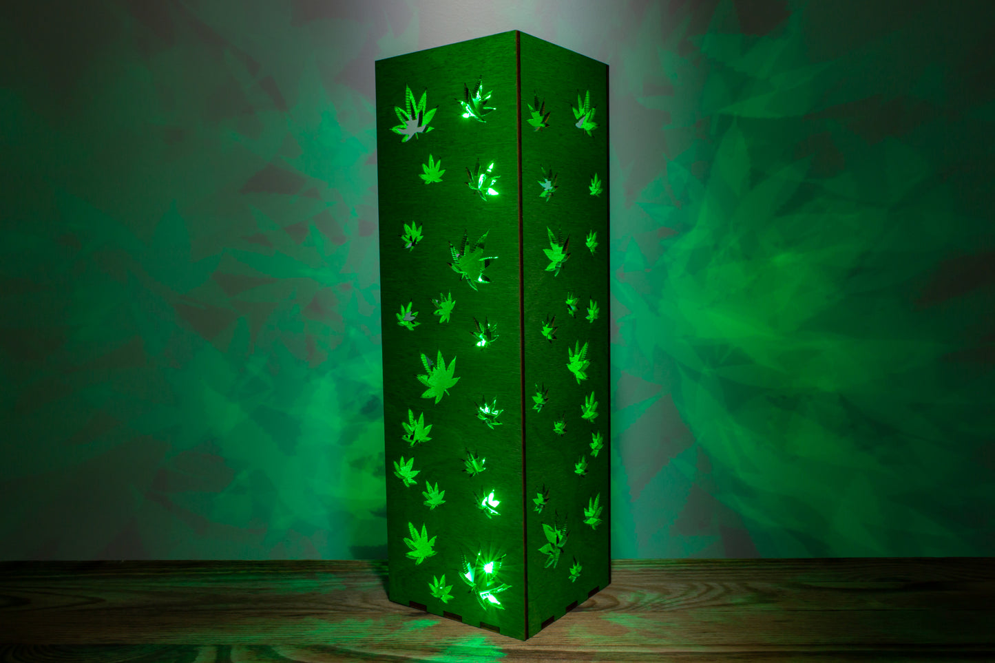 Cannabis Leaf Lamp | LED RGB Night Lamp