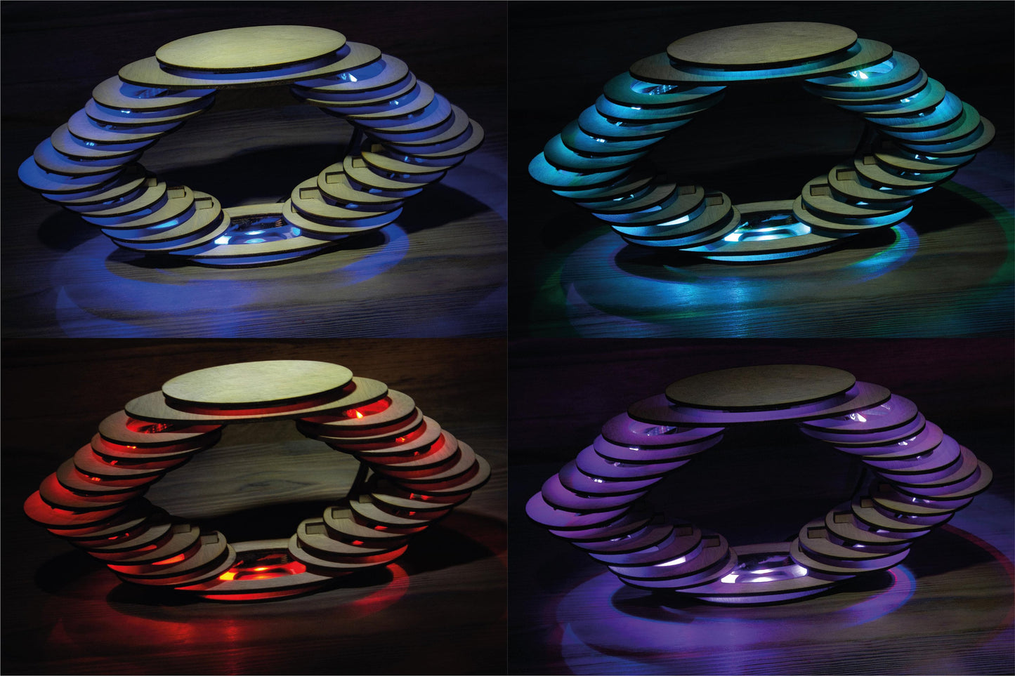 Futuristic Spiral LED Lamp | Futuristic Design