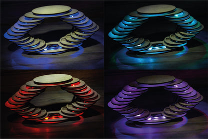 Futuristic Spiral LED Lamp | Futuristic Design