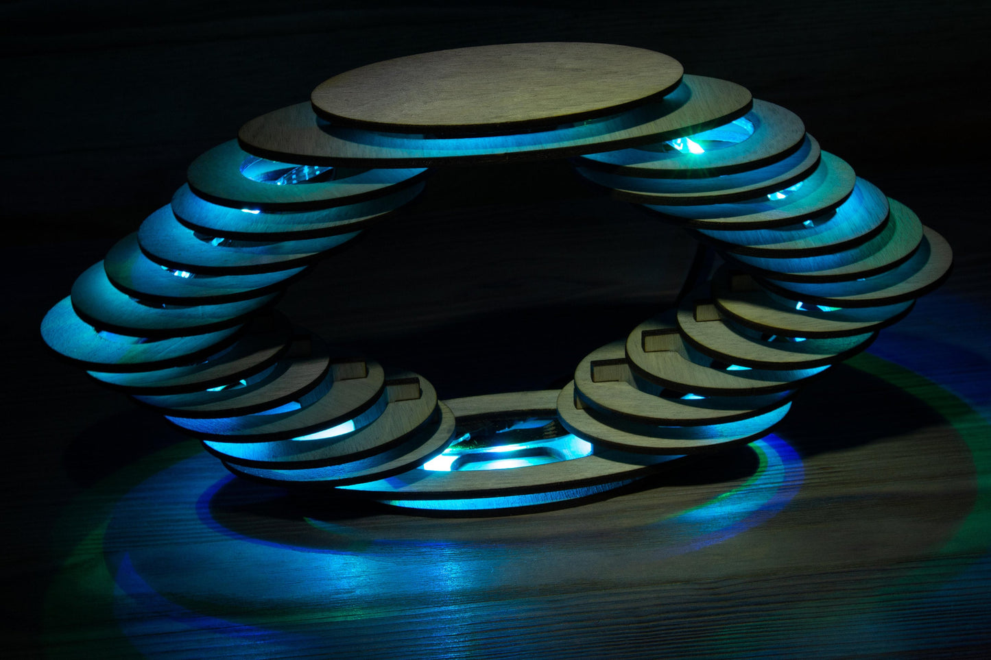 Futuristic Spiral LED Lamp | Futuristic Design