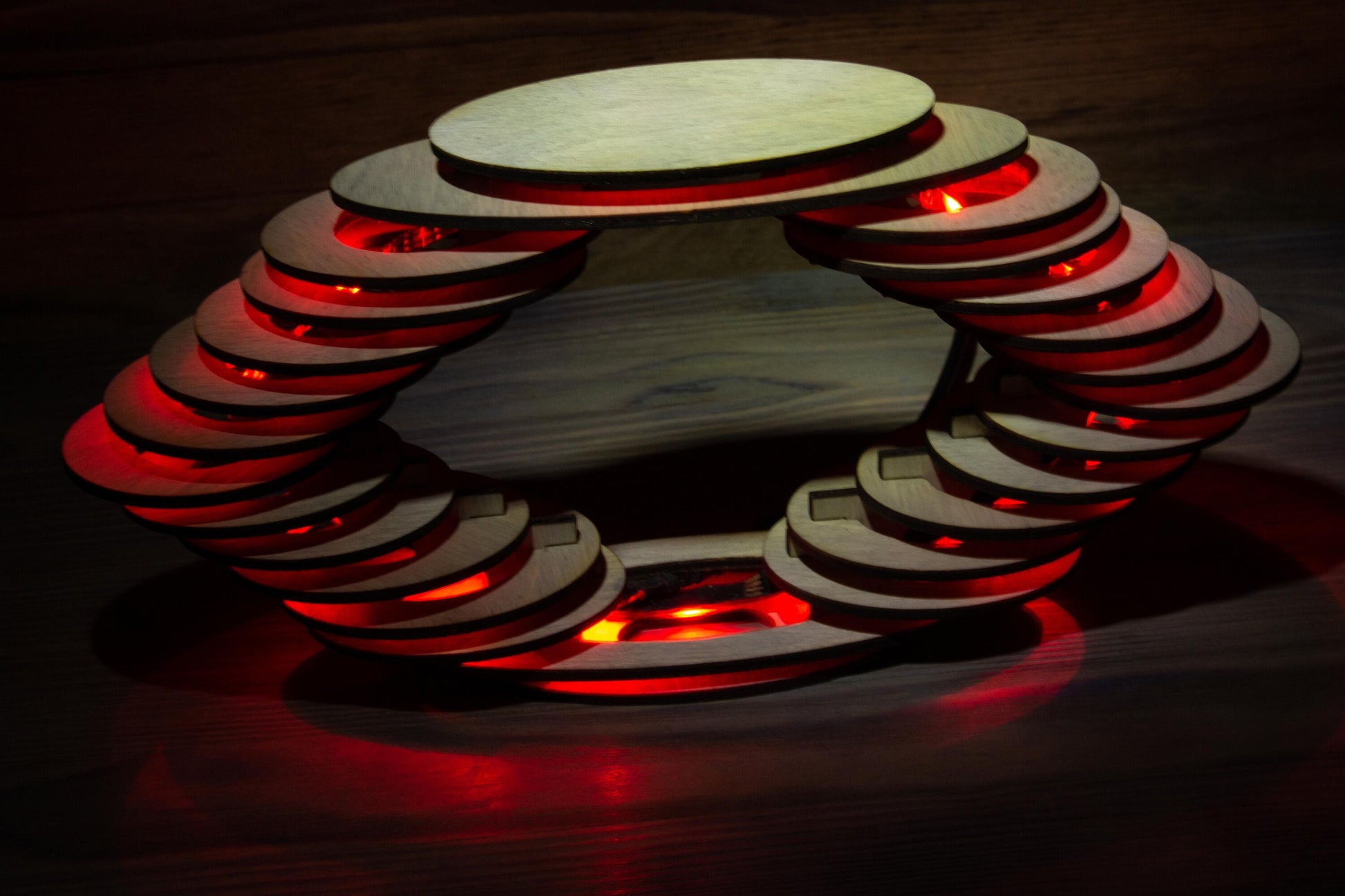Futuristic Spiral LED Lamp | Futuristic Design