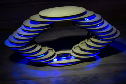 Futuristic Spiral LED Lamp | Futuristic Design