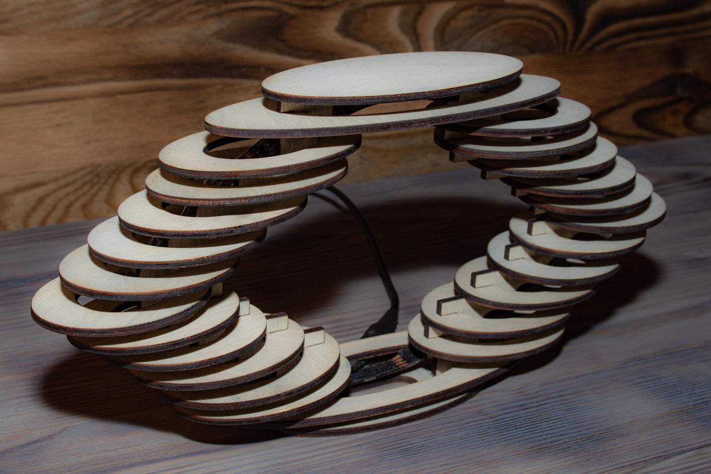 Futuristic Spiral LED Lamp | Futuristic Design