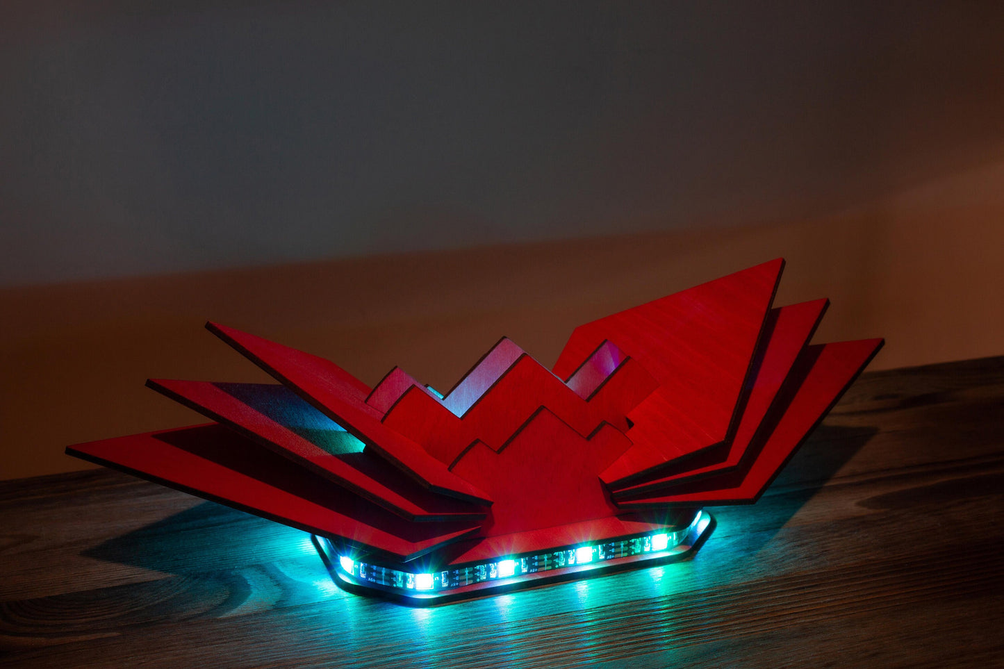 Cyberpunk Wooden LED Lamp | Cyberpunk Style