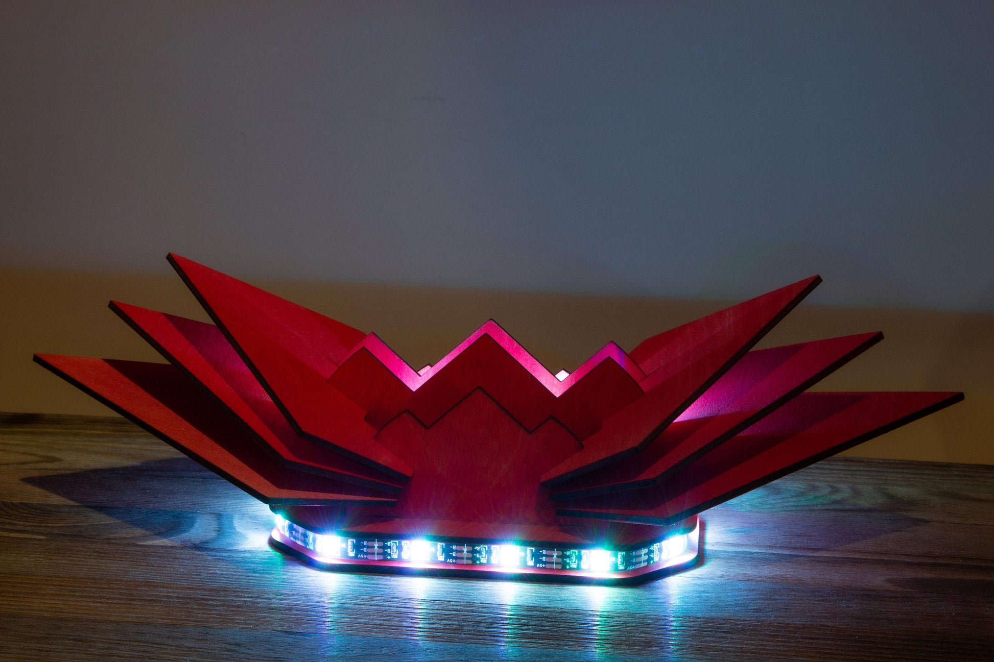 Cyberpunk Wooden LED Lamp | Cyberpunk Style