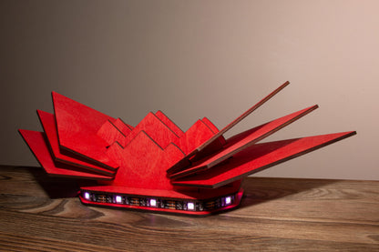 Cyberpunk Wooden LED Lamp | Cyberpunk Style