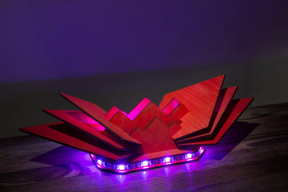 Cyberpunk Wooden LED Lamp | Cyberpunk Style