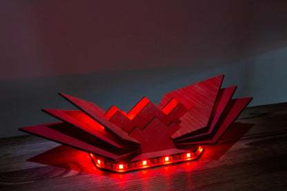 Cyberpunk Wooden LED Lamp | Cyberpunk Style