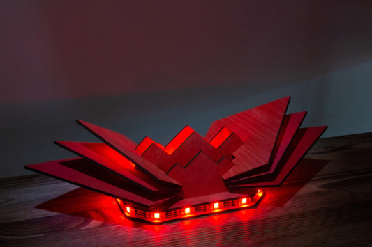 Cyberpunk Wooden LED Lamp | Cyberpunk Style