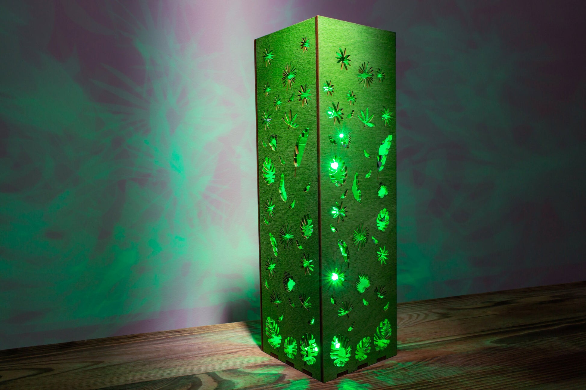 Tropical Leaves Night Lamp | Tropical Design