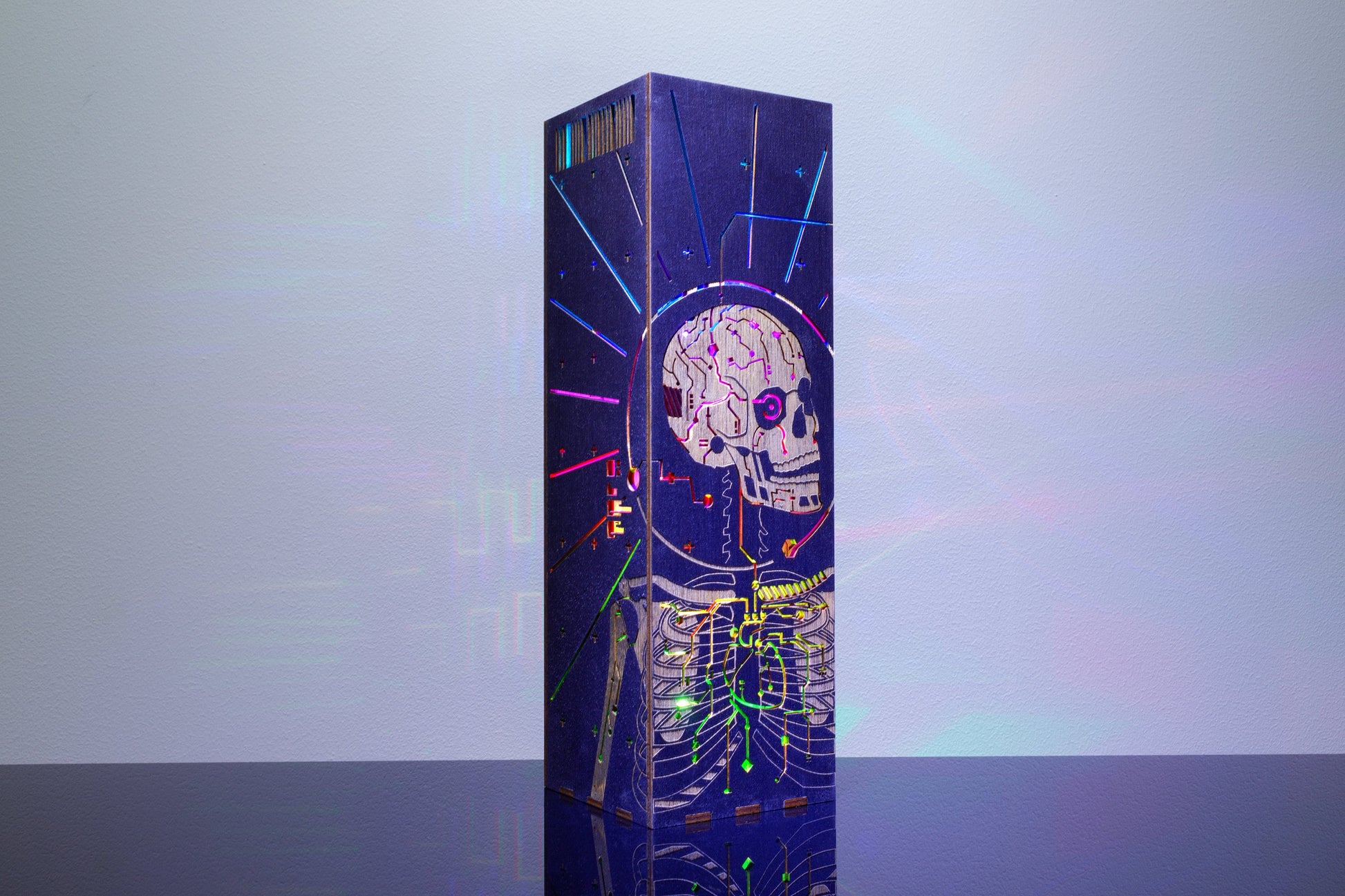 Skeleton Night Lamp | Cyberpunk Style