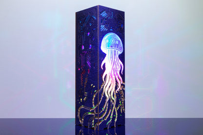 Cybernetic Jellyfish Night Lamp | RGB LED
