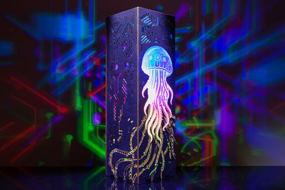 Cybernetic Jellyfish Night Lamp | RGB LED