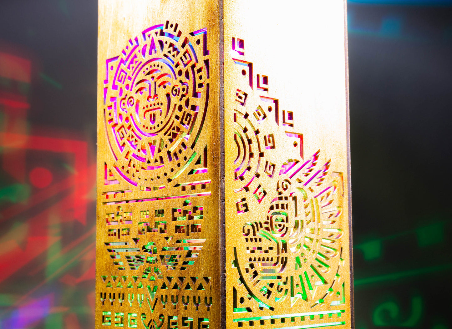 Aztec Night Lamp | Aztec Style