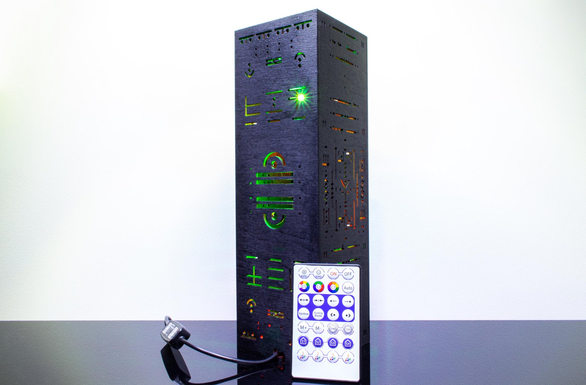 Alien Code LED Night Lamp | Alien Design