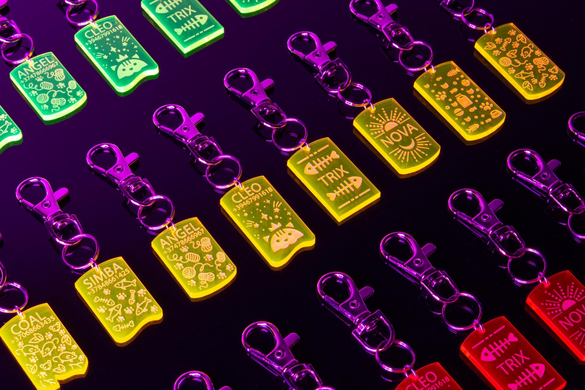 Custom Cat ID Tag | Custom