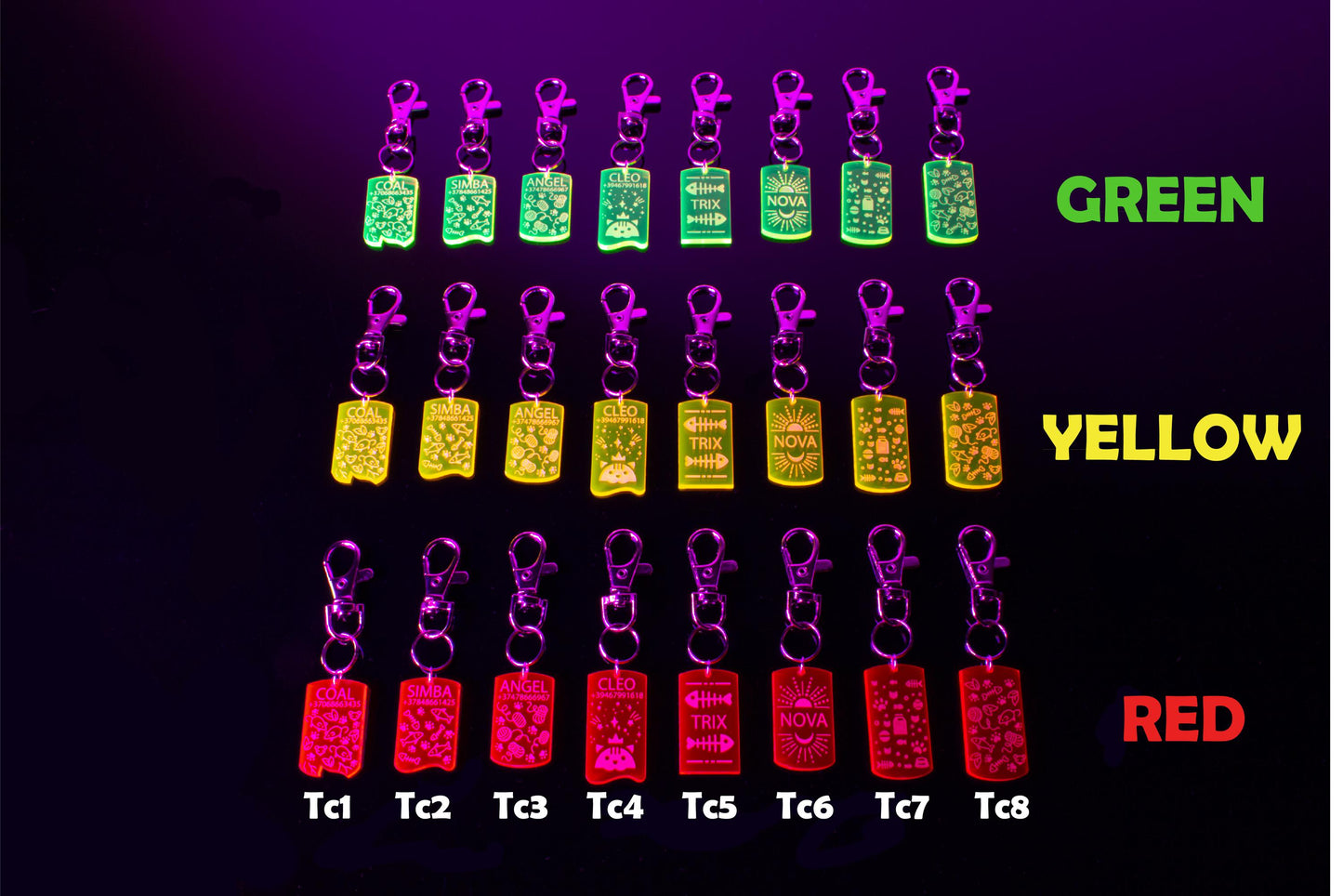 Custom Cat ID Tag | Custom