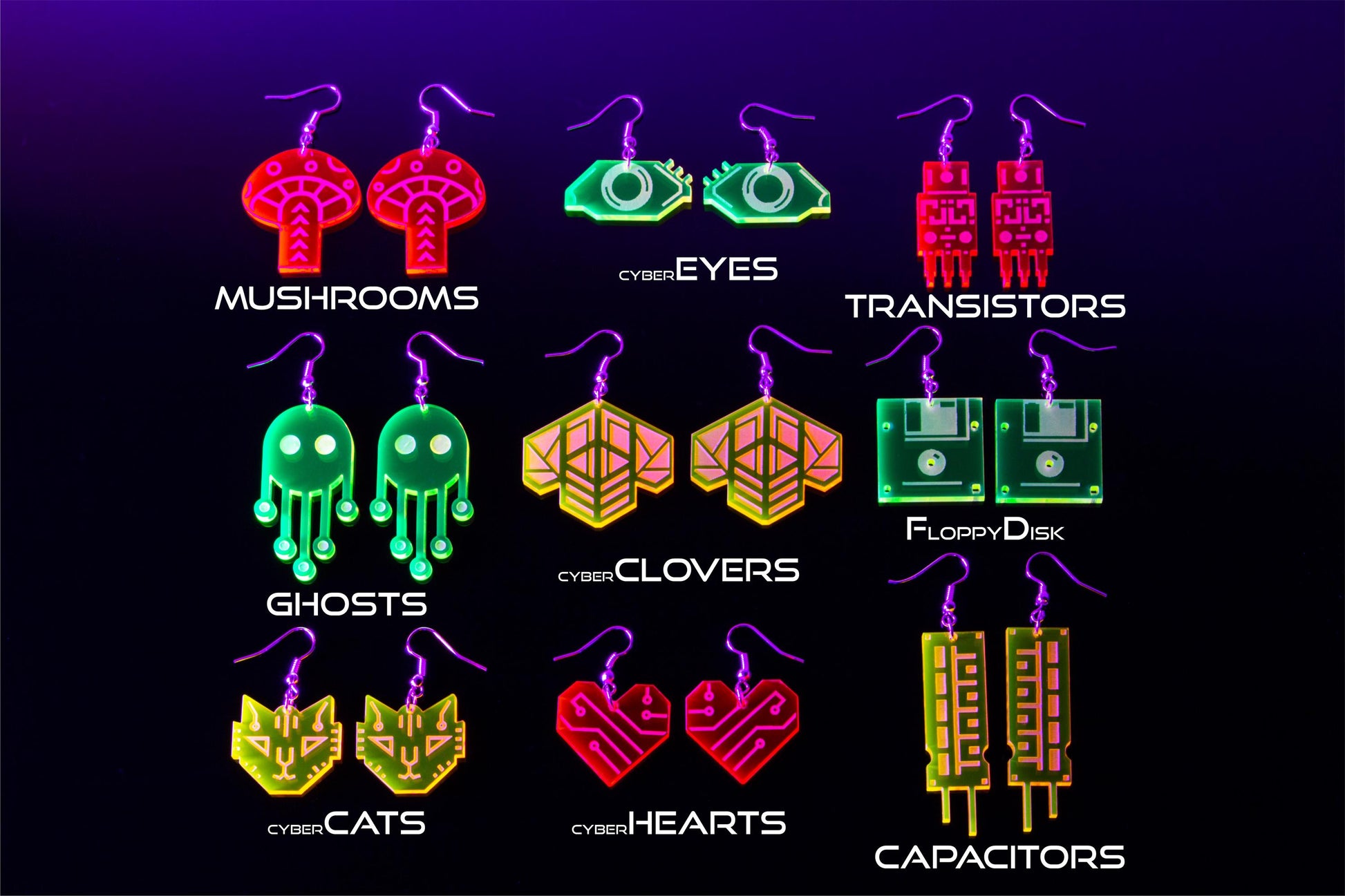 Rave Earrings | Rave Style