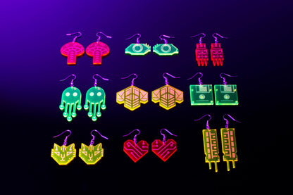 Rave Earrings | Rave Style