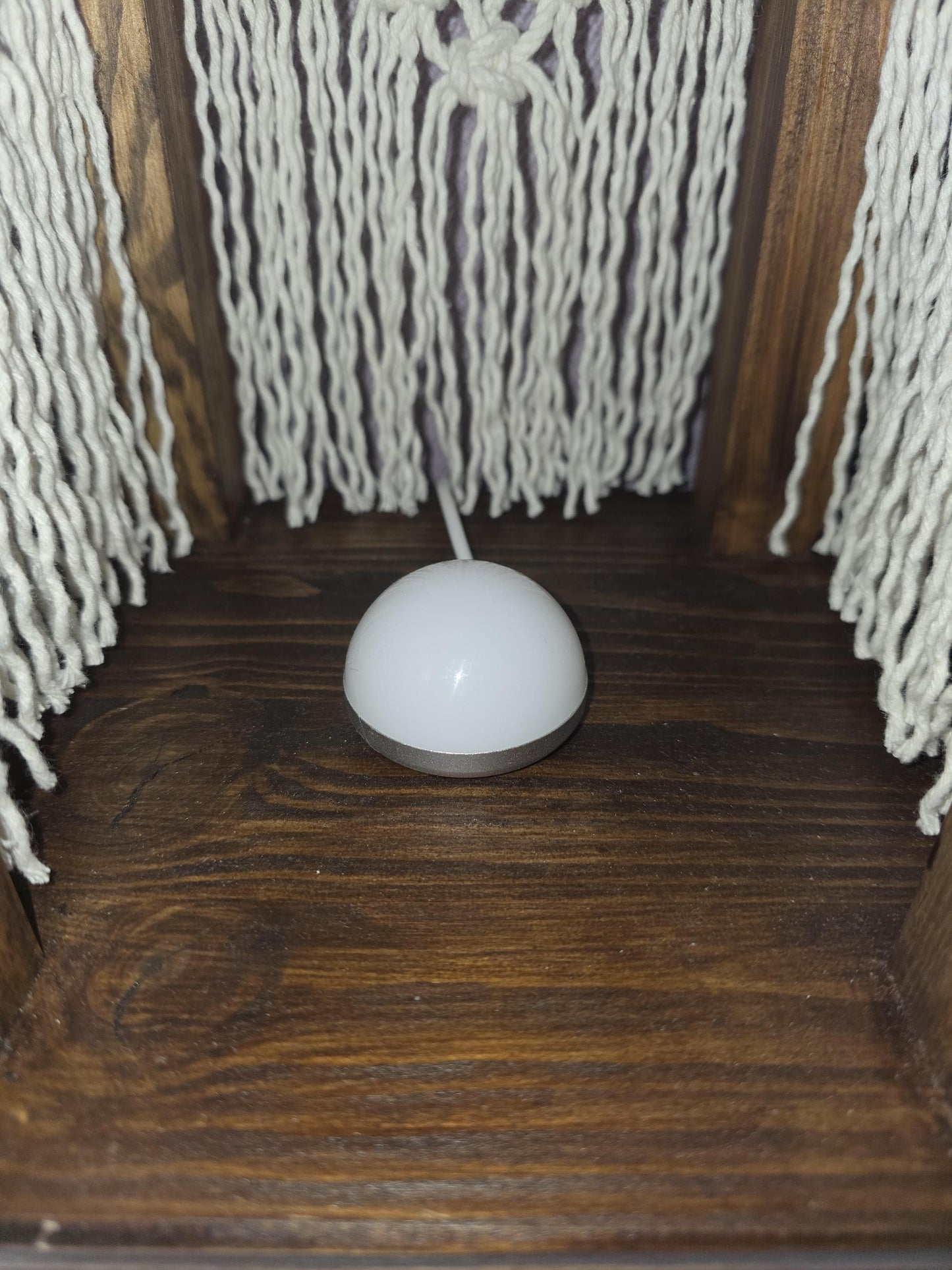 Cozy Macrame Table Lamp | Bohemian Style