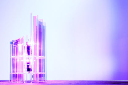 Iridescent Color Changing Lamp | Sci-Fi Style