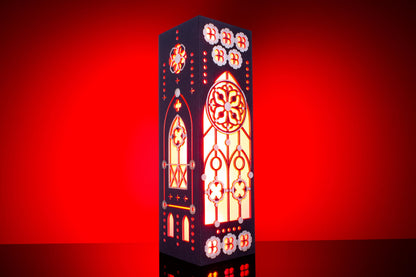Gothic Stained Glass Night Lamp | Gothic Style