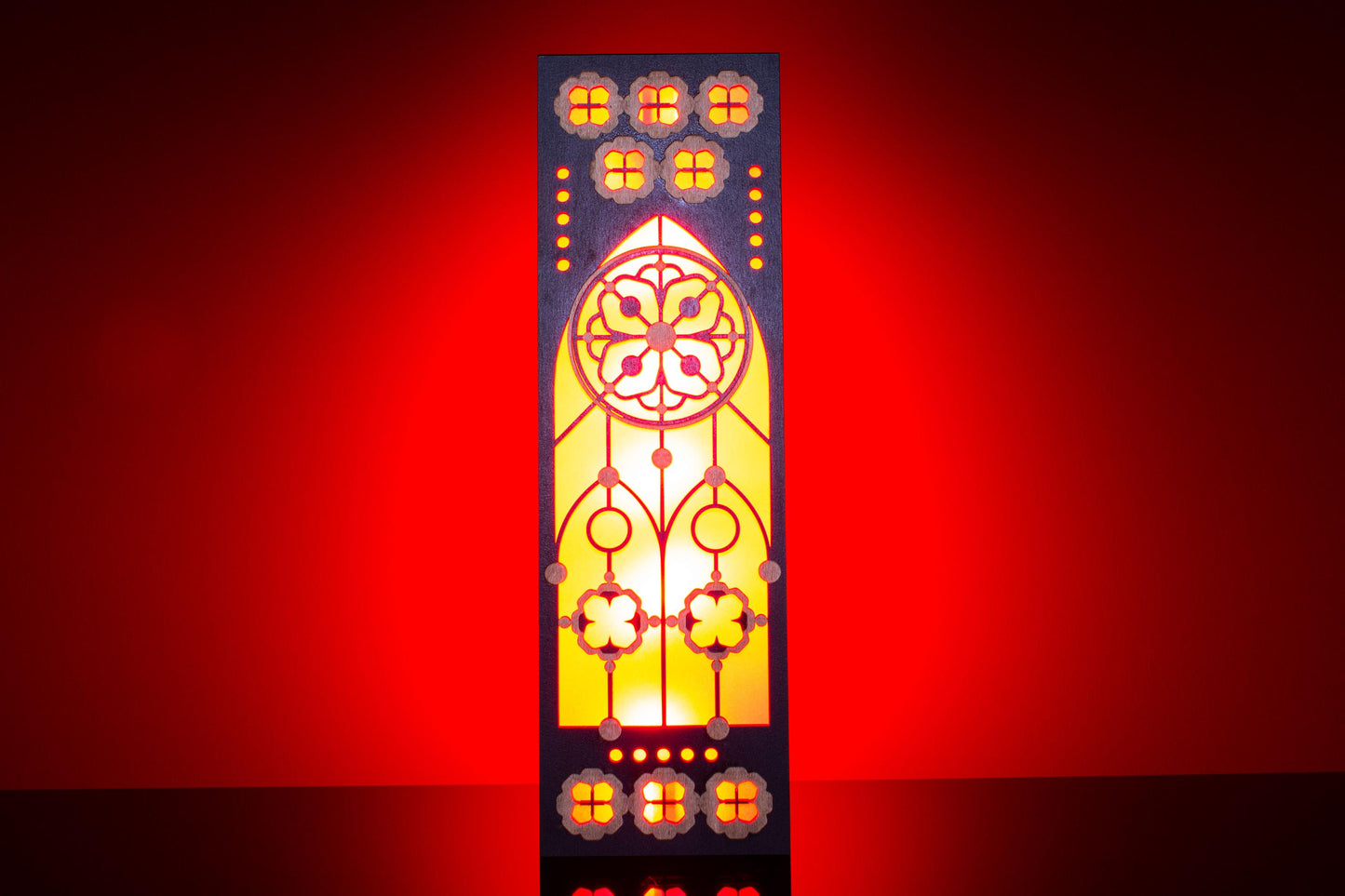 Gothic Stained Glass Night Lamp | Gothic Style