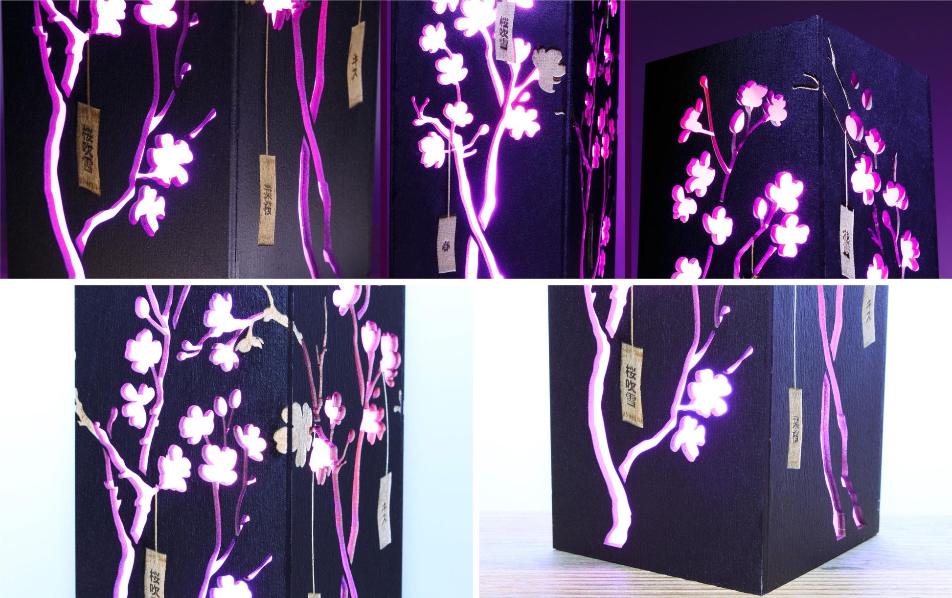 Handcrafted Cherry Blossom Lamp | Japanese Style