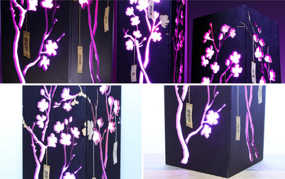 Handcrafted Cherry Blossom Lamp | Japanese Style