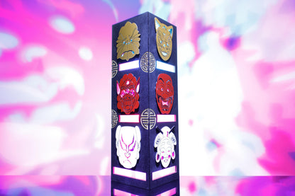 Kabuki Masks Lamp | Japanese Style