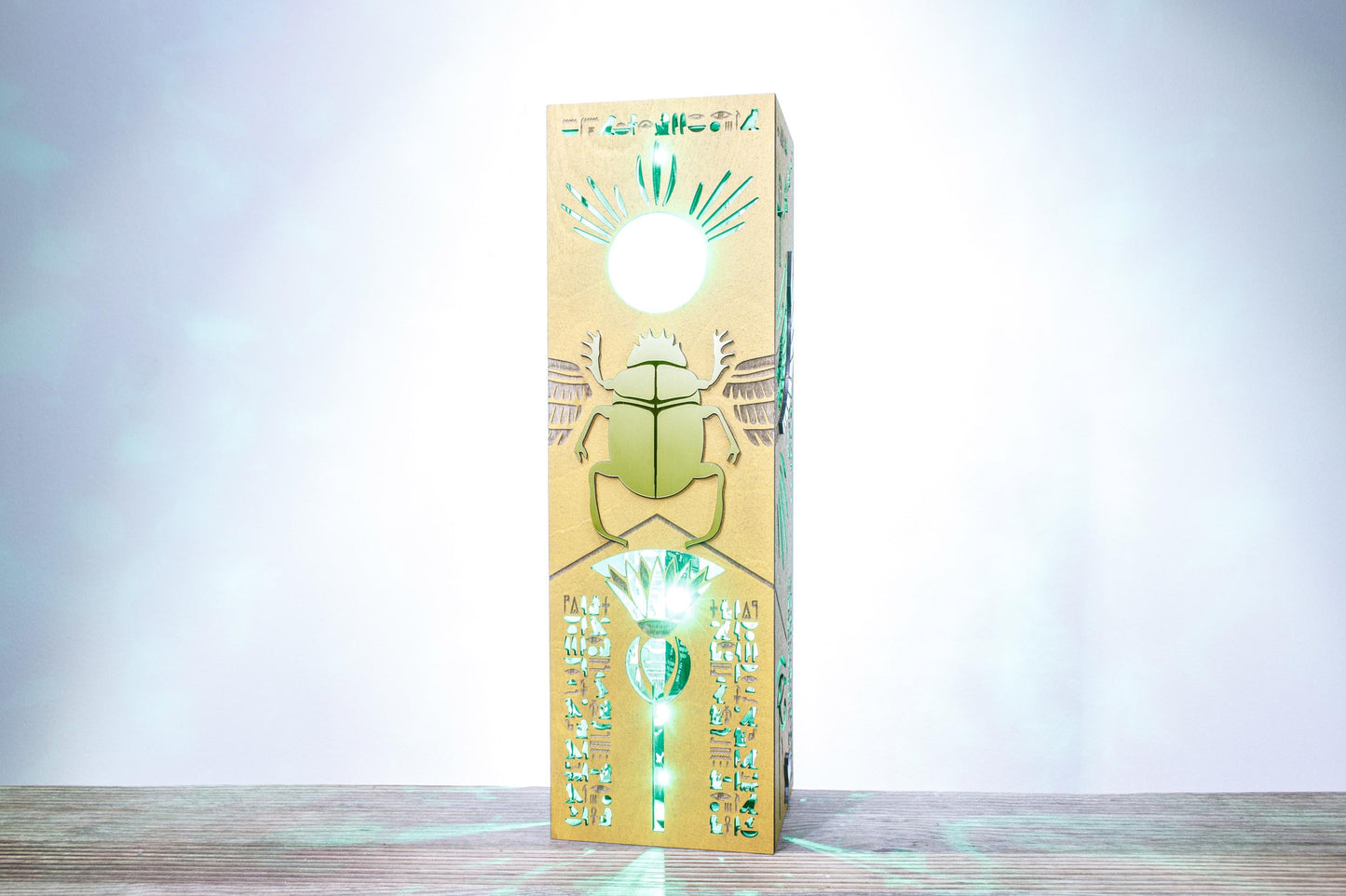 Egyptian Scarab LED Lamp | Egyptian Style