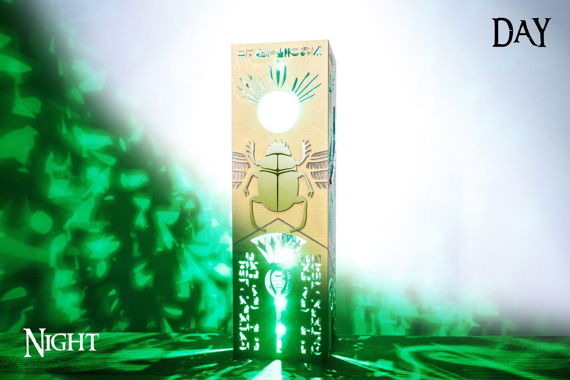 Egyptian Scarab LED Lamp | Egyptian Style