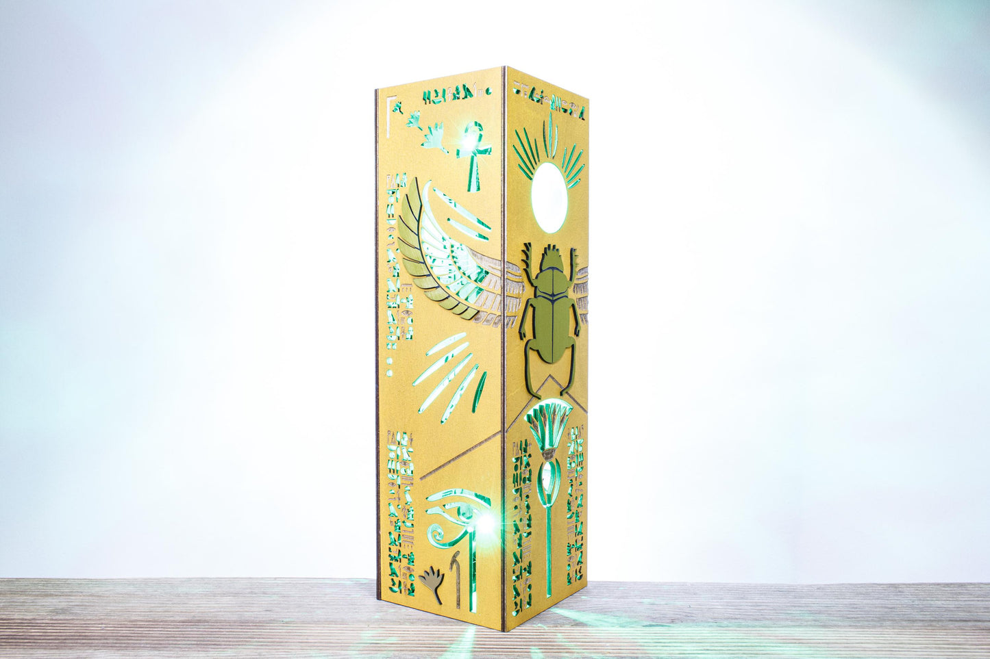 Egyptian Scarab LED Lamp | Egyptian Style