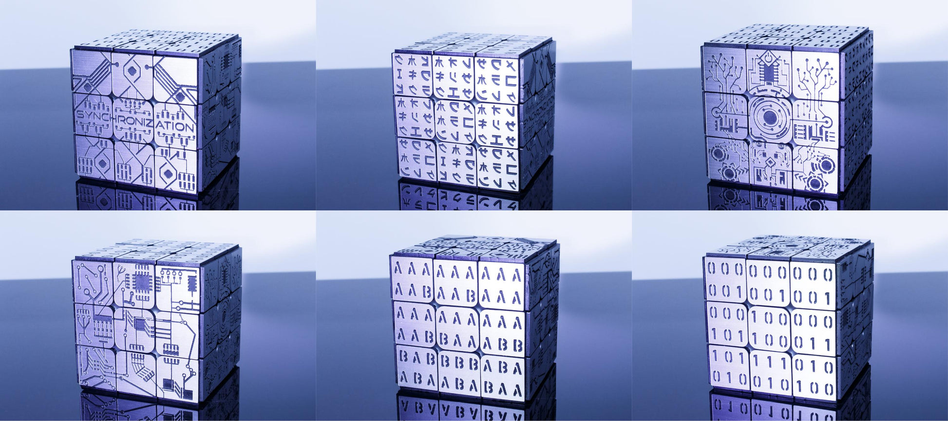 Futuristic Puzzle Cube 3x3 | Futuristic Design