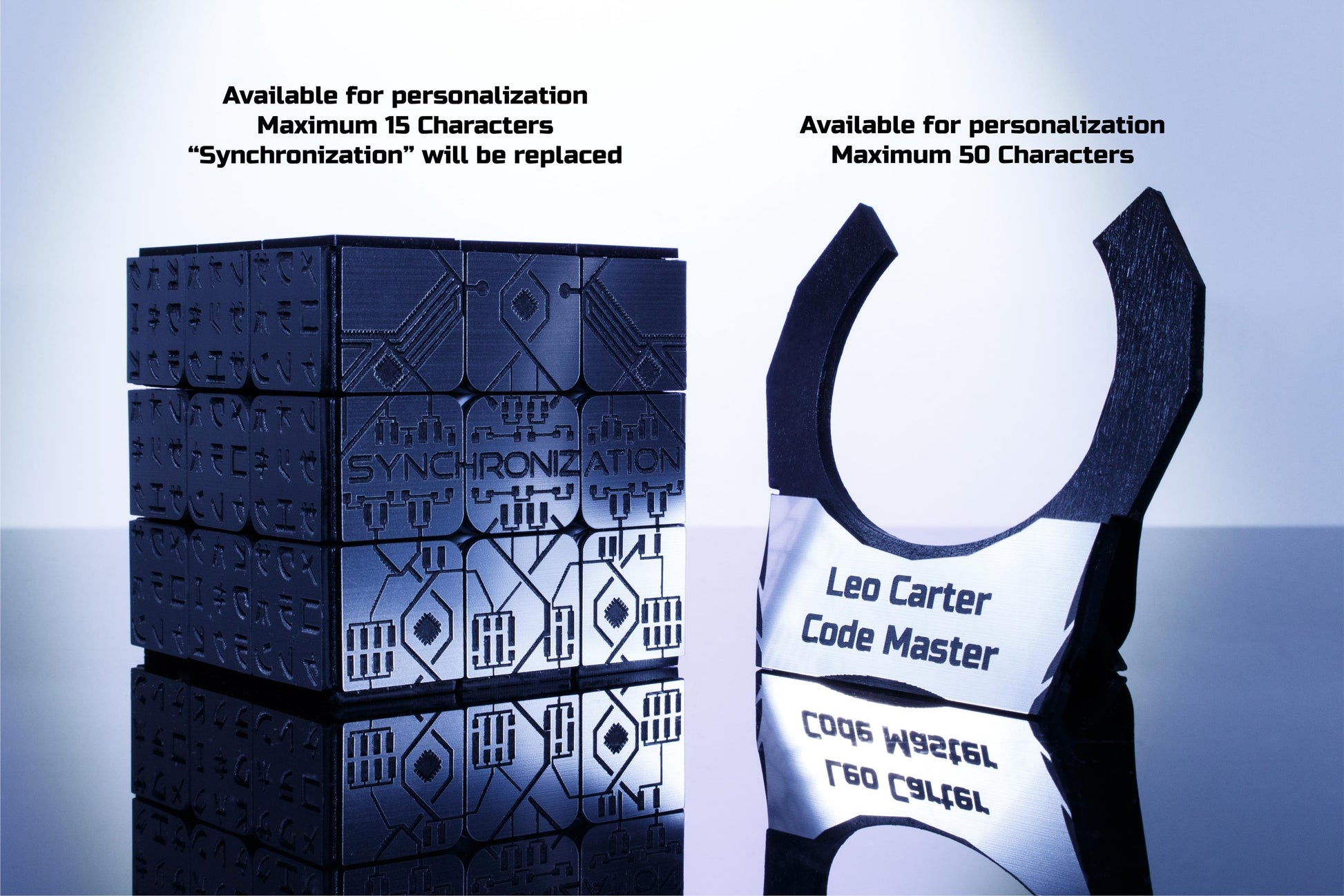 Futuristic Puzzle Cube 3x3 | Futuristic Design