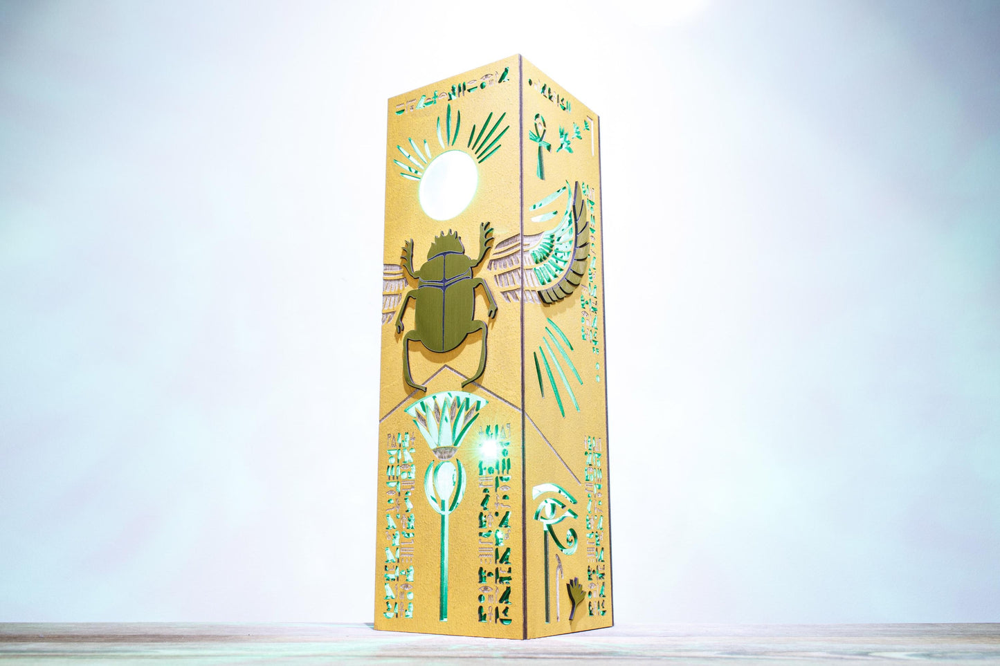 Egyptian Scarab LED Lamp | Egyptian Style