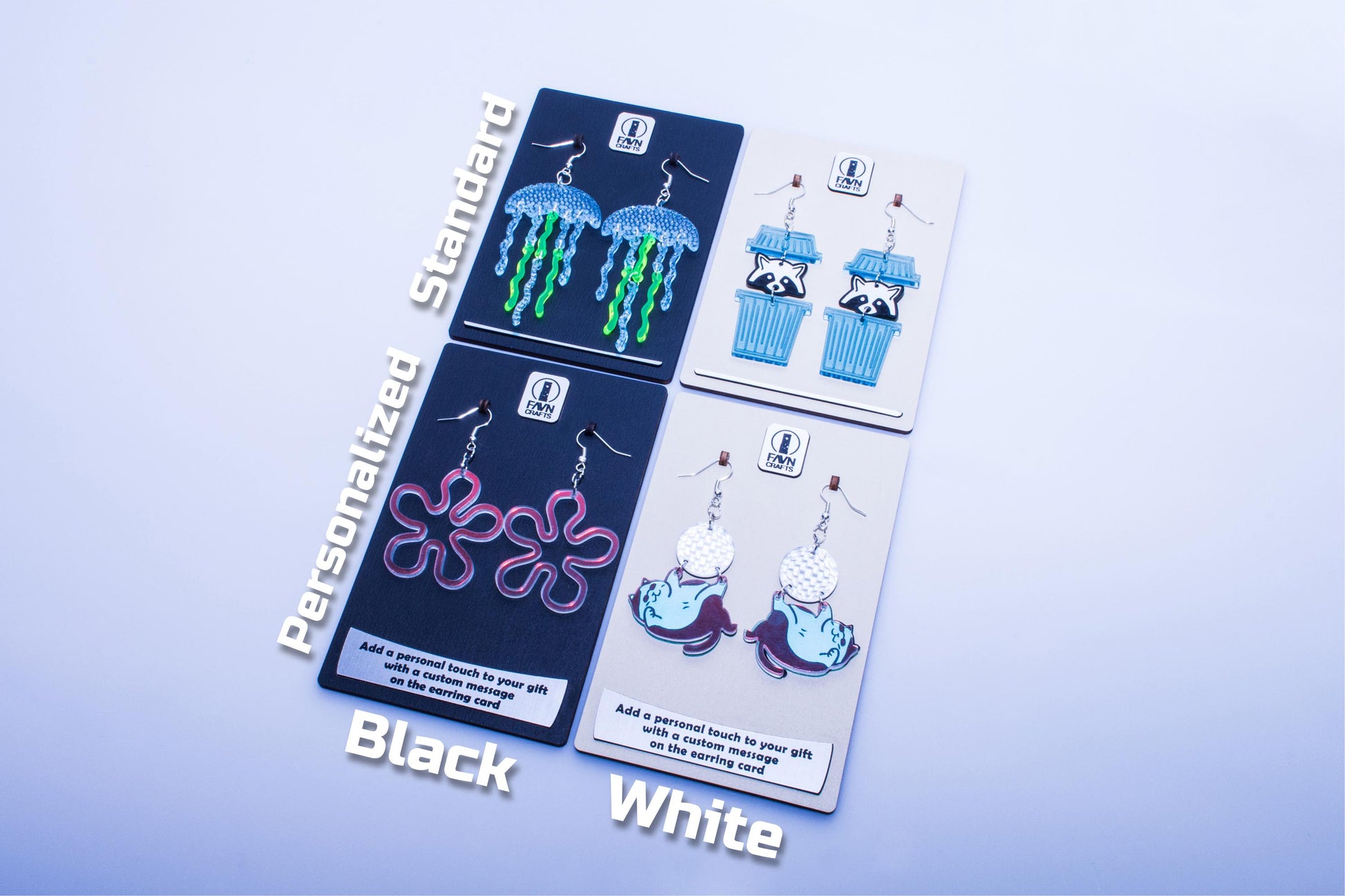 Green Digital Code Earrings | Cyberpunk Style