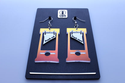 Guillotine Earrings | Custom
