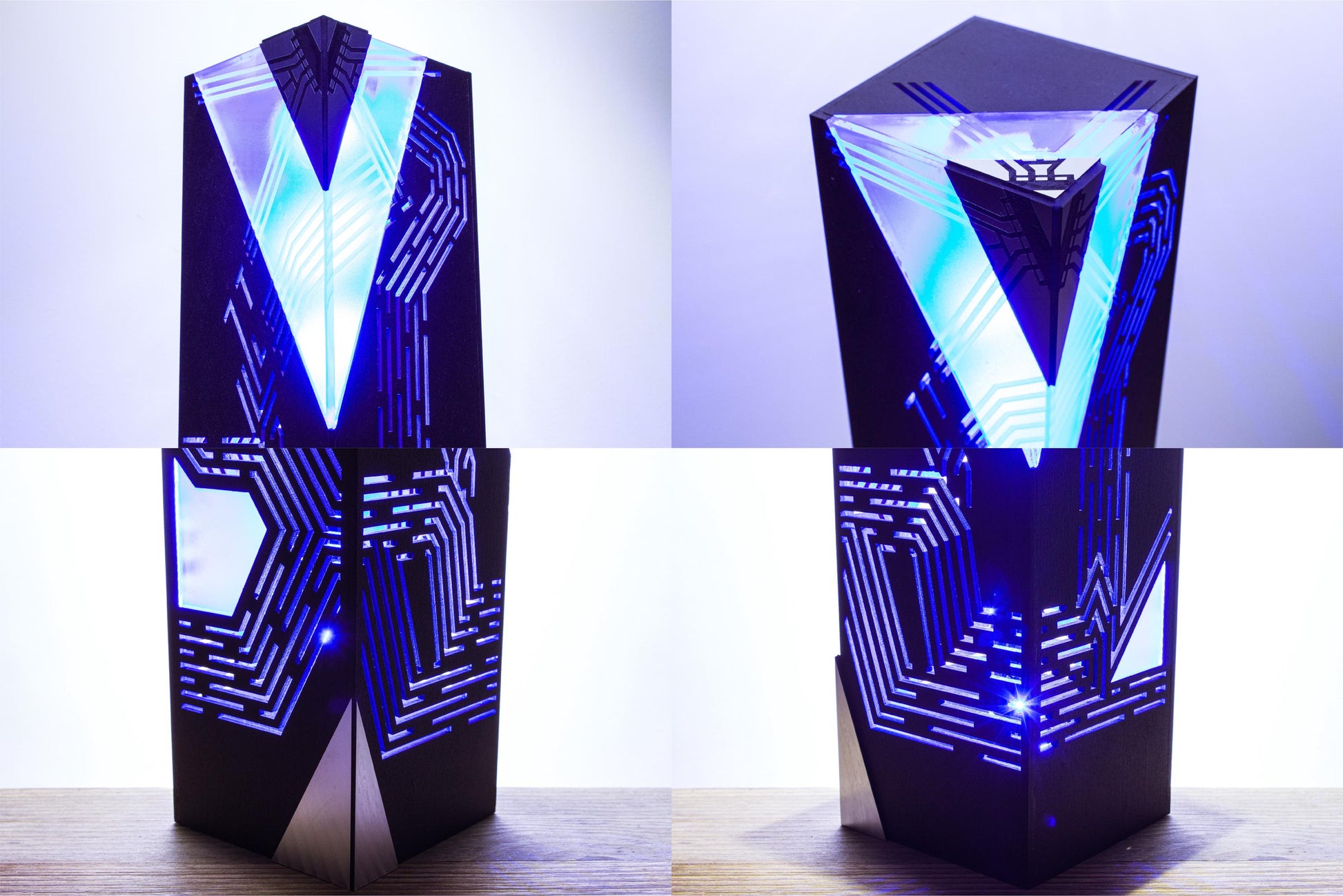 Cyberpunk Geometric Desk Lamp | Cyberpunk Style