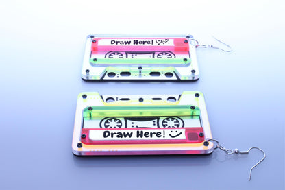 Cassette Tape Earrings