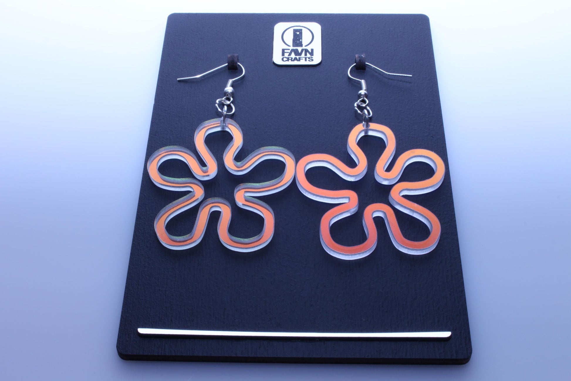 Groovy Acrylic Flower Earrings | Rave Style