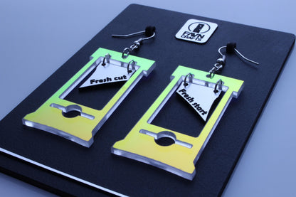 Guillotine Earrings | Custom