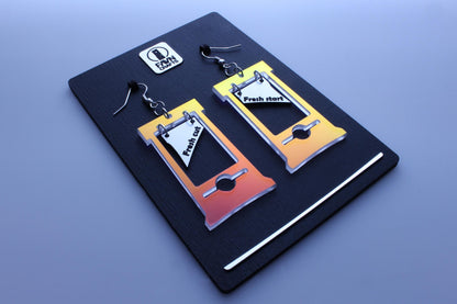 Guillotine Earrings | Custom